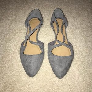 Grey Gap flat sz 10